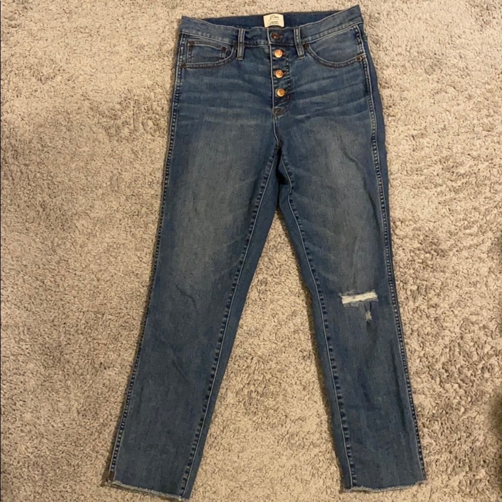 J Crew Vintage straight jeans